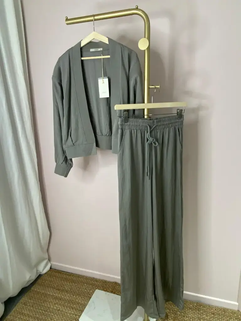 Veste courte type bomber (Kaki, S)