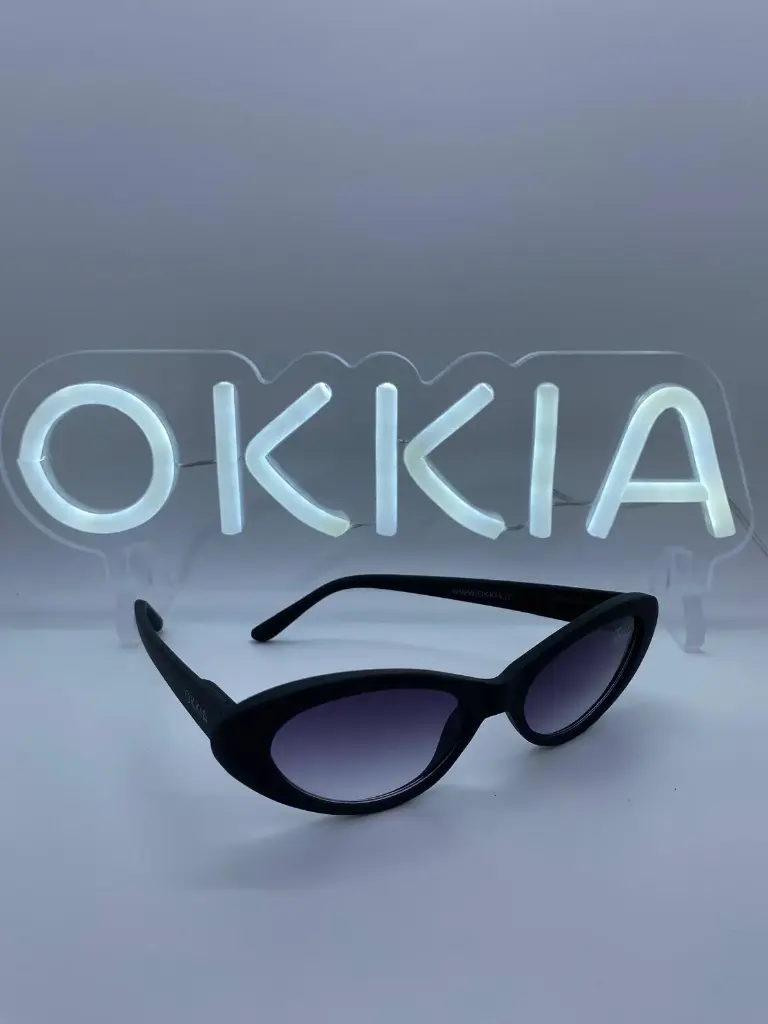 Lunettes Small cat shape OKKIA-029 (Noir)