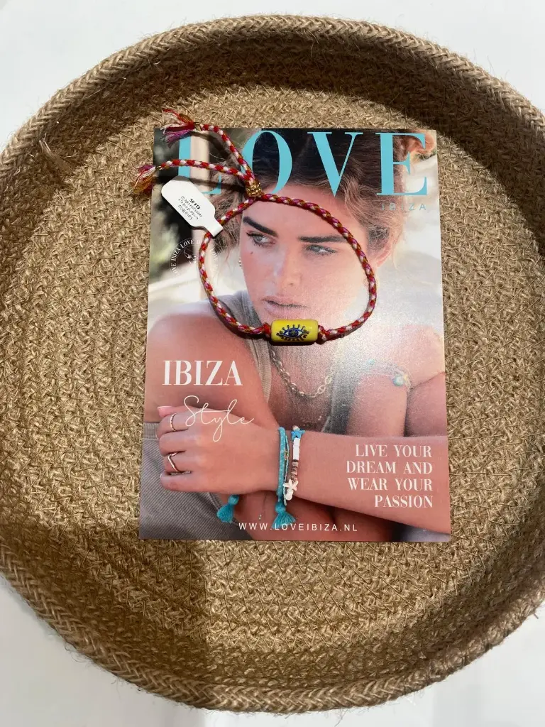 Bracelet Evil eye jaune