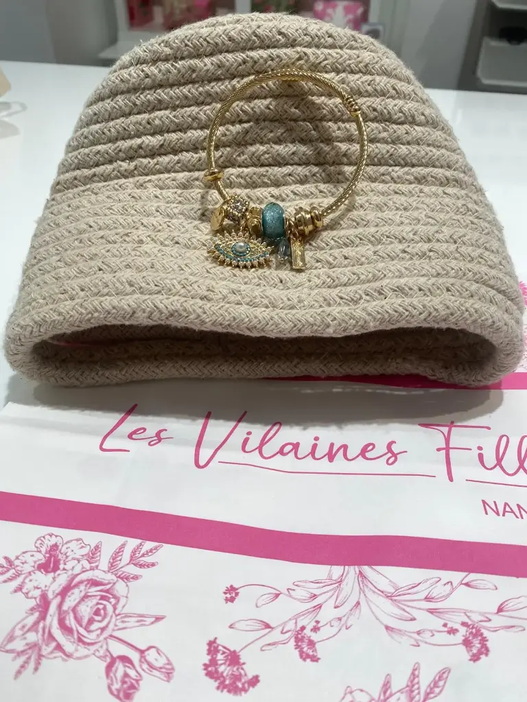 Bracelet breloques Blue Eye