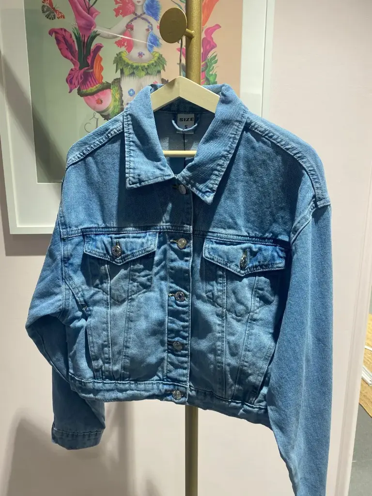 Veste jeans courte (S)