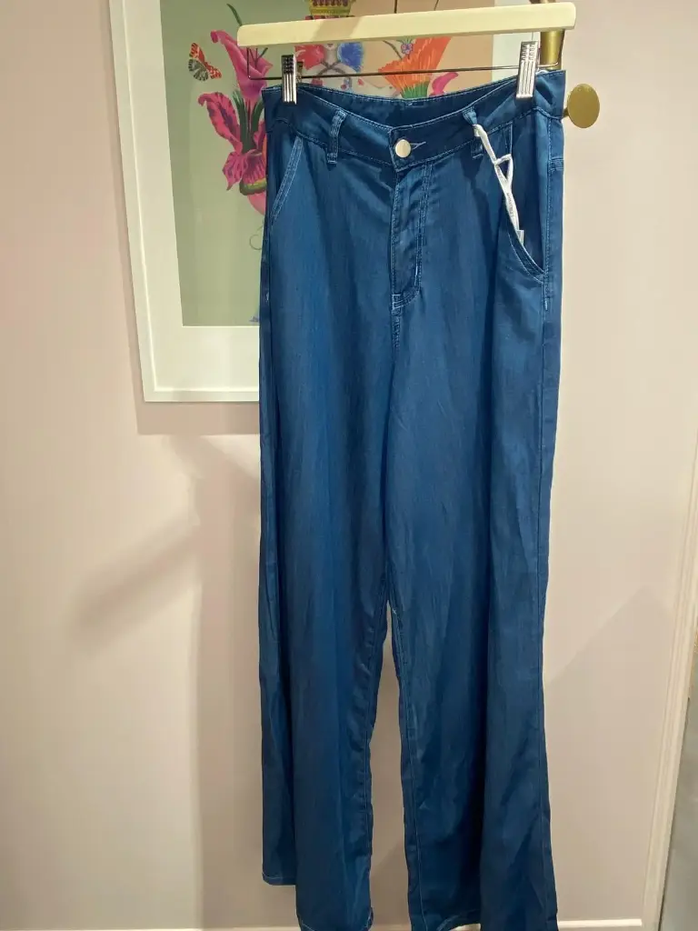 Jeans fluide jambes Xtra large