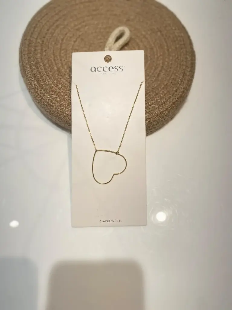 Collier Coeur (Doré)