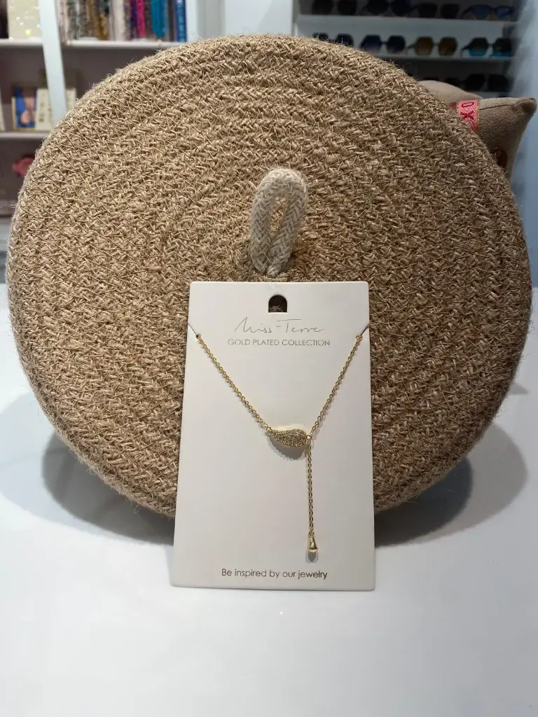 Collier goutte-40 cm