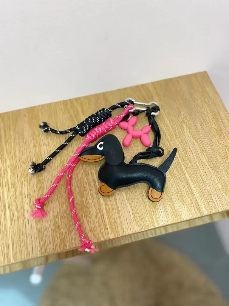 Porte-clef chien 