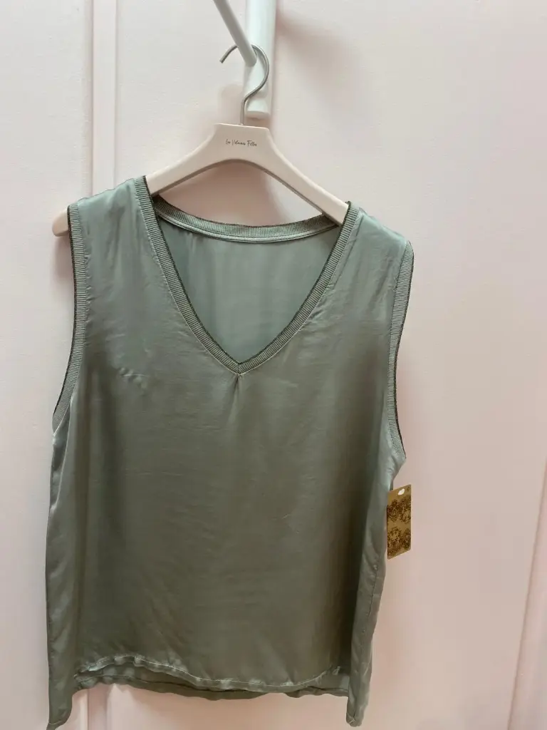 Blouse SM col V- TU