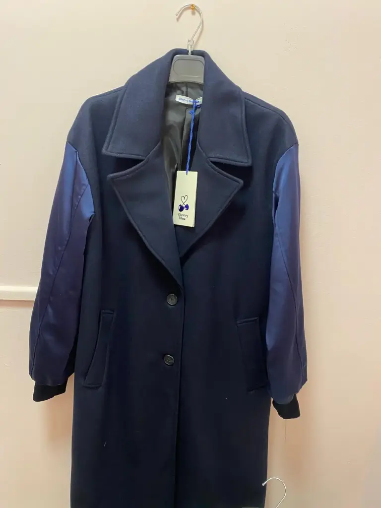 Manteau bleu