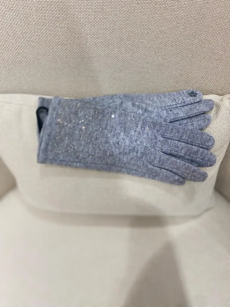 Gants avec strass