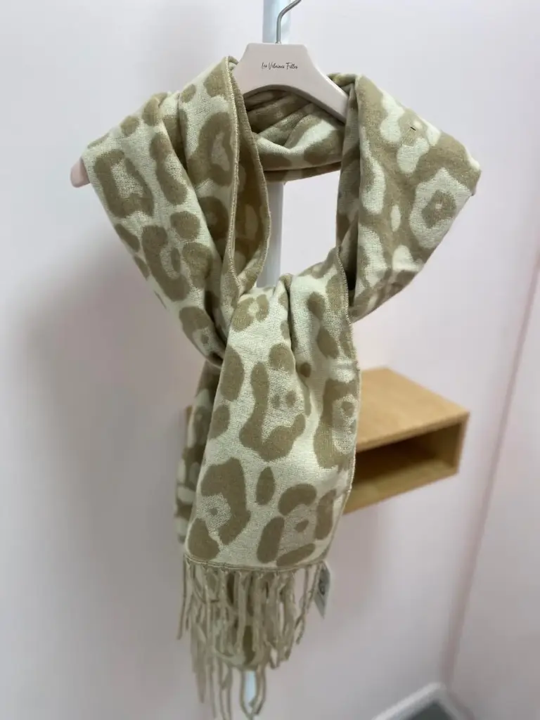 Echarpe Leo Camel- 80 Visc/20 Laine