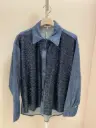 Sur-chemise jean et strass- TU