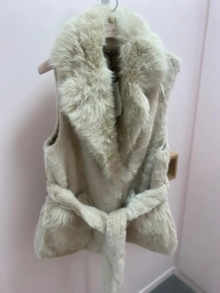 Gilet S/M fourrure-TU