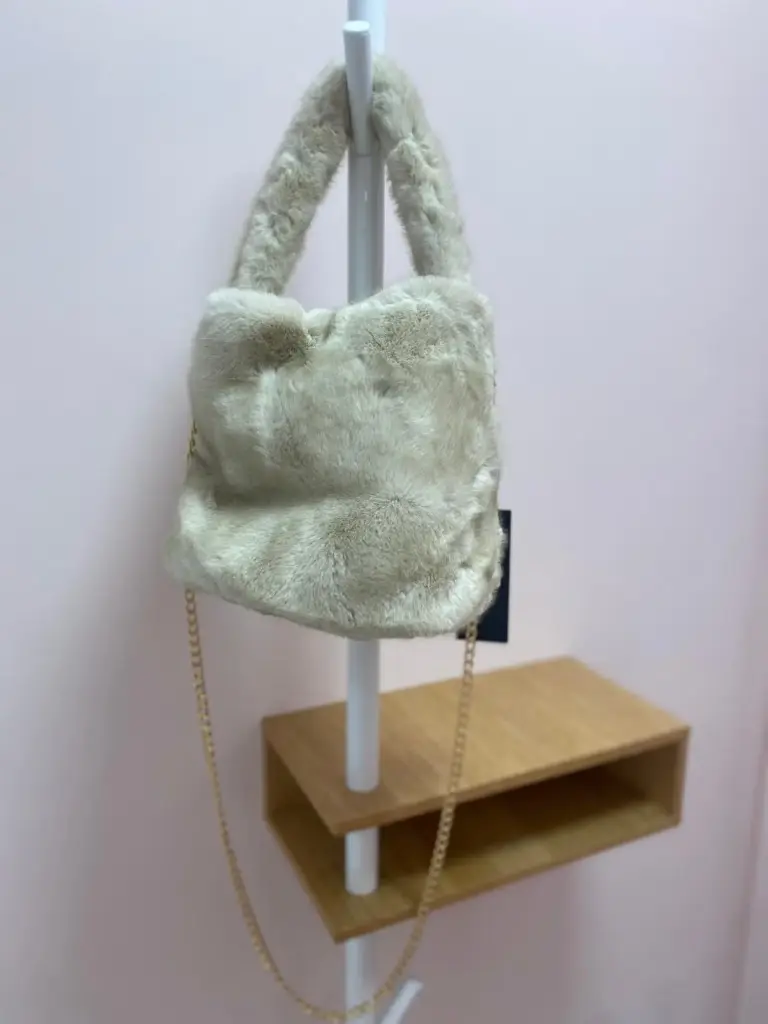 Mini sac fourrure