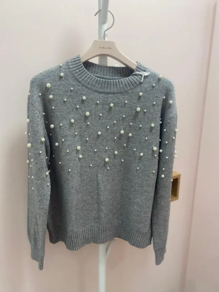 Pull  Cosy perles- TU