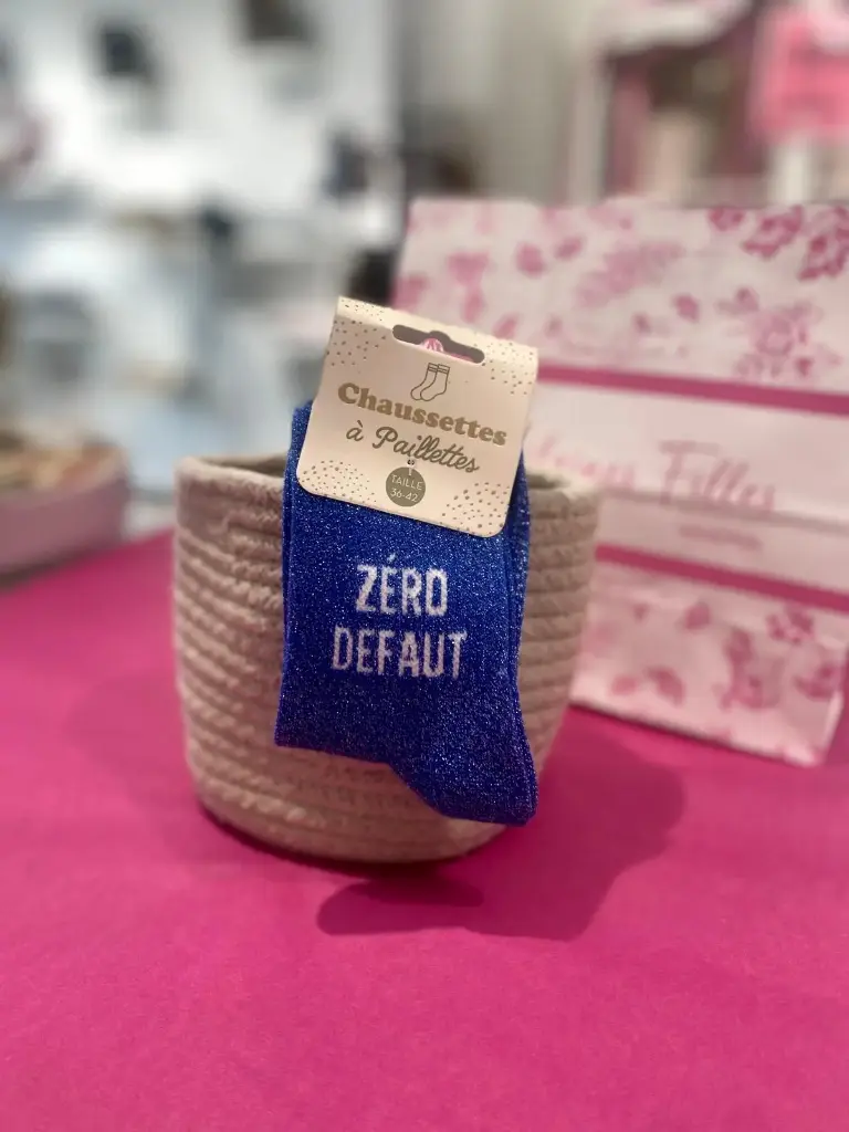 Chaussettes a paillettes- Zero defaut