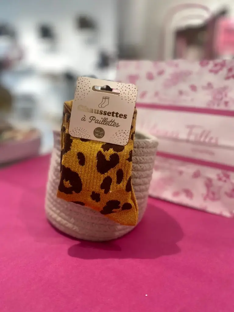 Chaussettes a paillettes- Leo