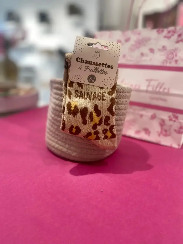 Chaussettes a paillettes- Sauvage