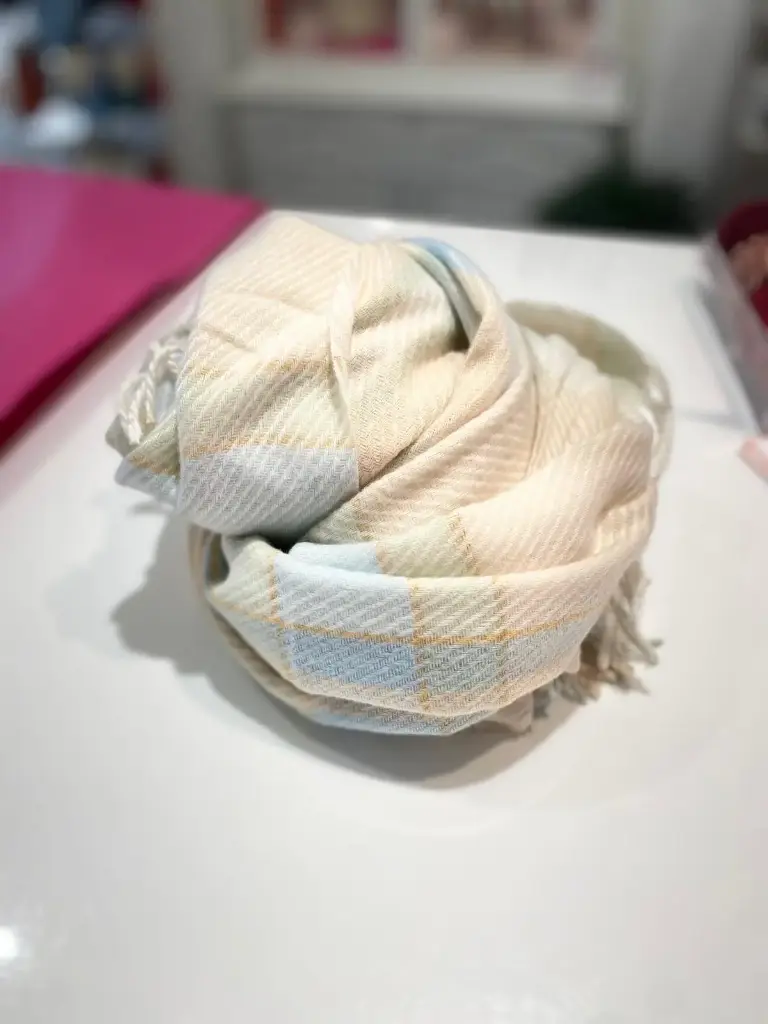 Echarpe carreaux 70x180