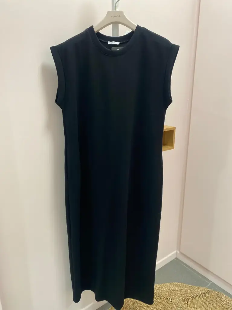 Robe mi-longue droite- TU