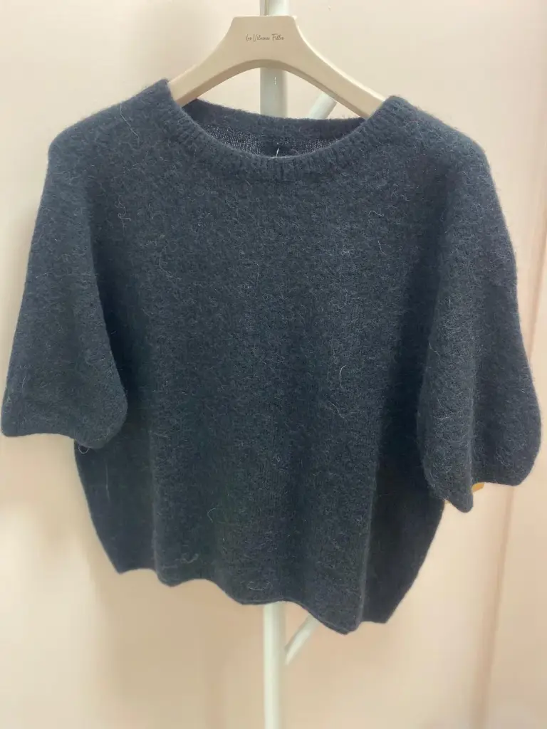 Pull MC col rond- TU (Noir)