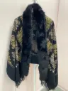 Poncho brodé 