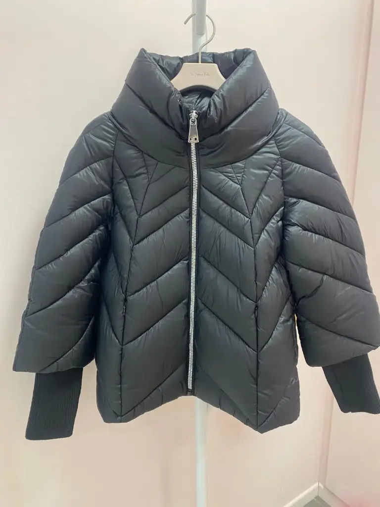 Anorak col montant/maille