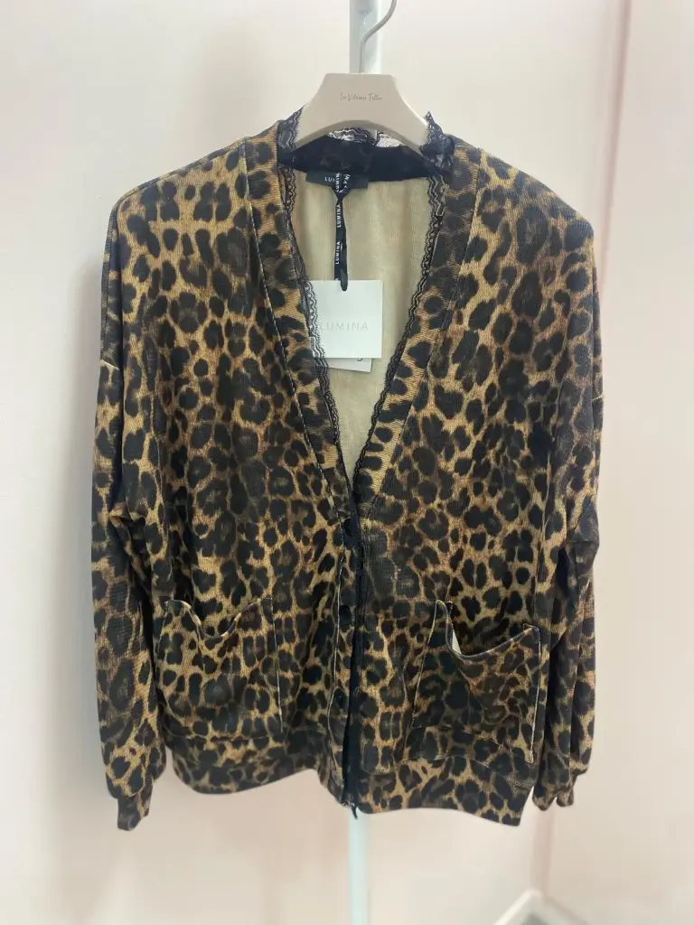 Gilet Leo et dentelle- TU