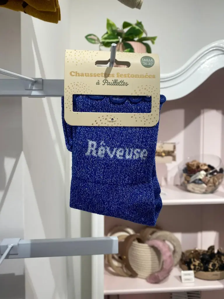 Chaussettes a paillettes Feston- Reveuse