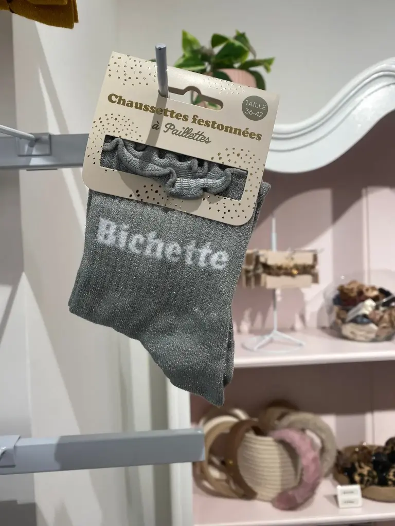 Chaussettes a paillettes Feston- Bichette