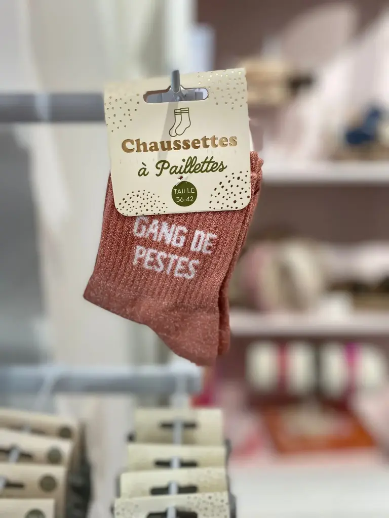Chaussettes a paillettes-Gang de pestes