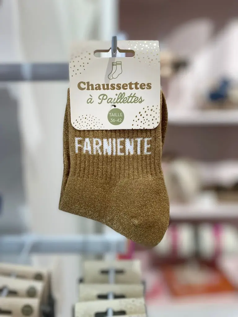 Chaussettes a paillettes- Farniente