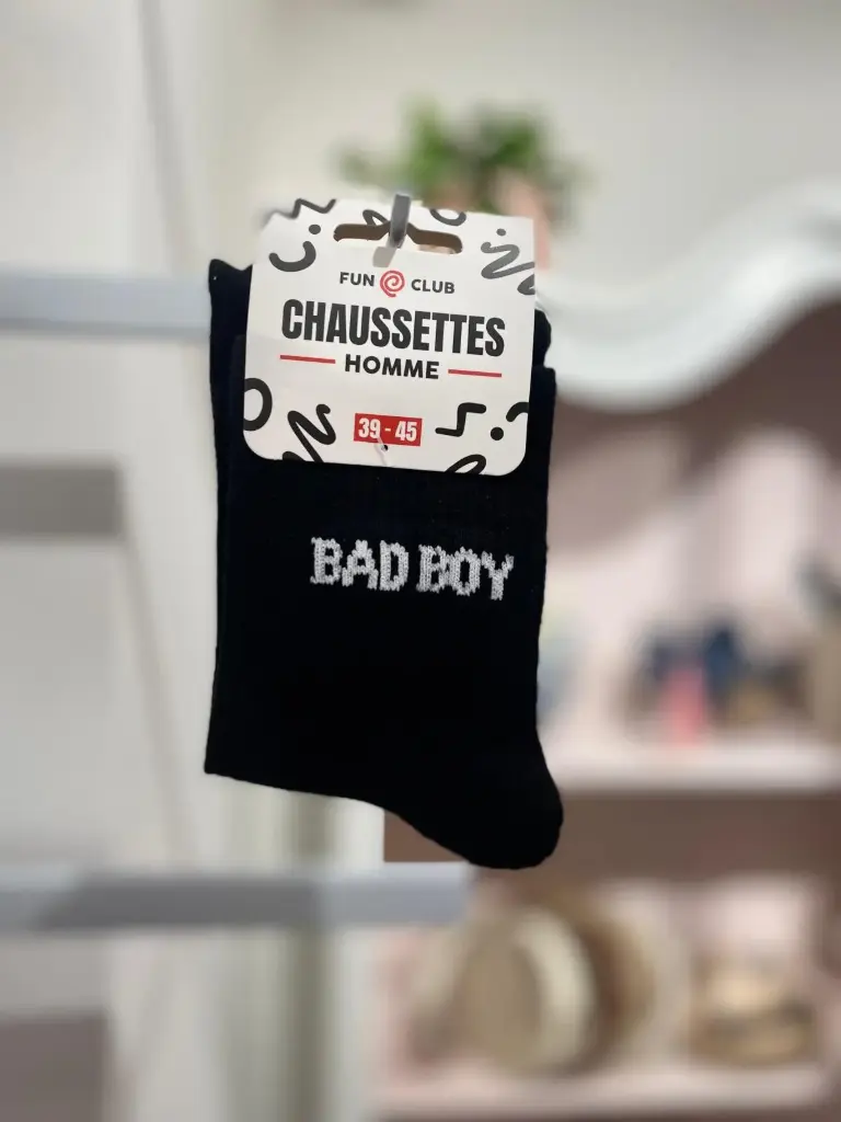 Chaussettes Fun Club- Bad Boy