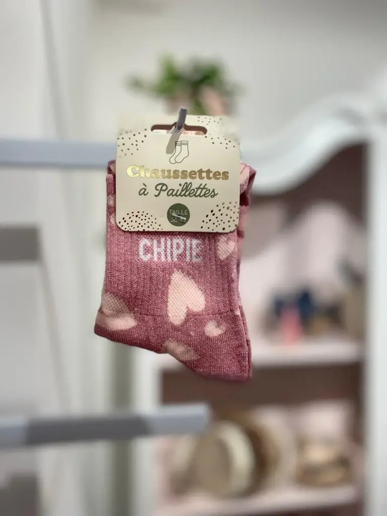 Chaussettes paillettes- CHipie