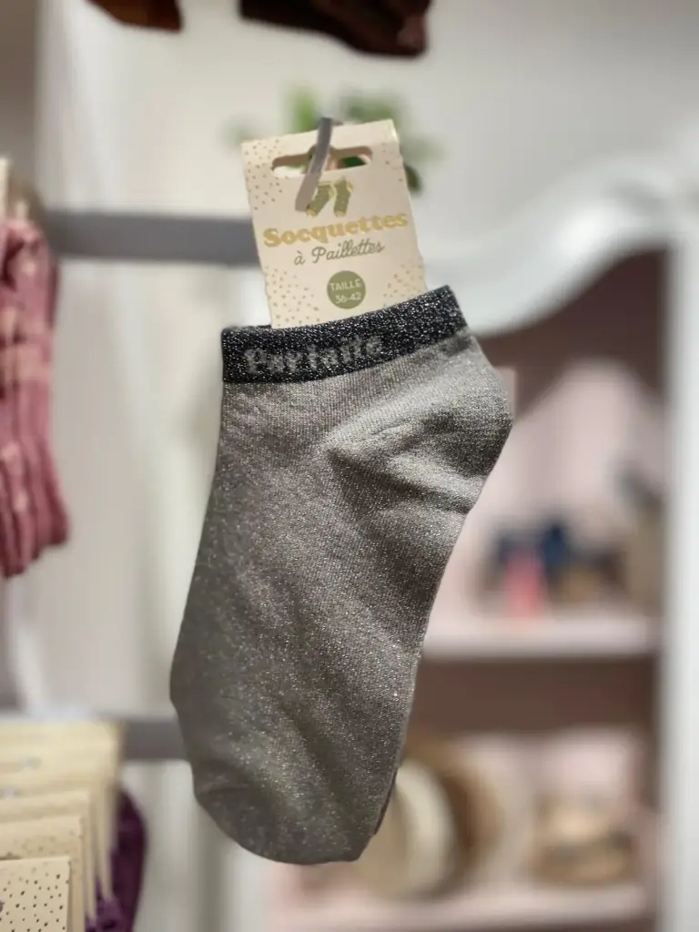Socquettes paillettes- Parfaite
