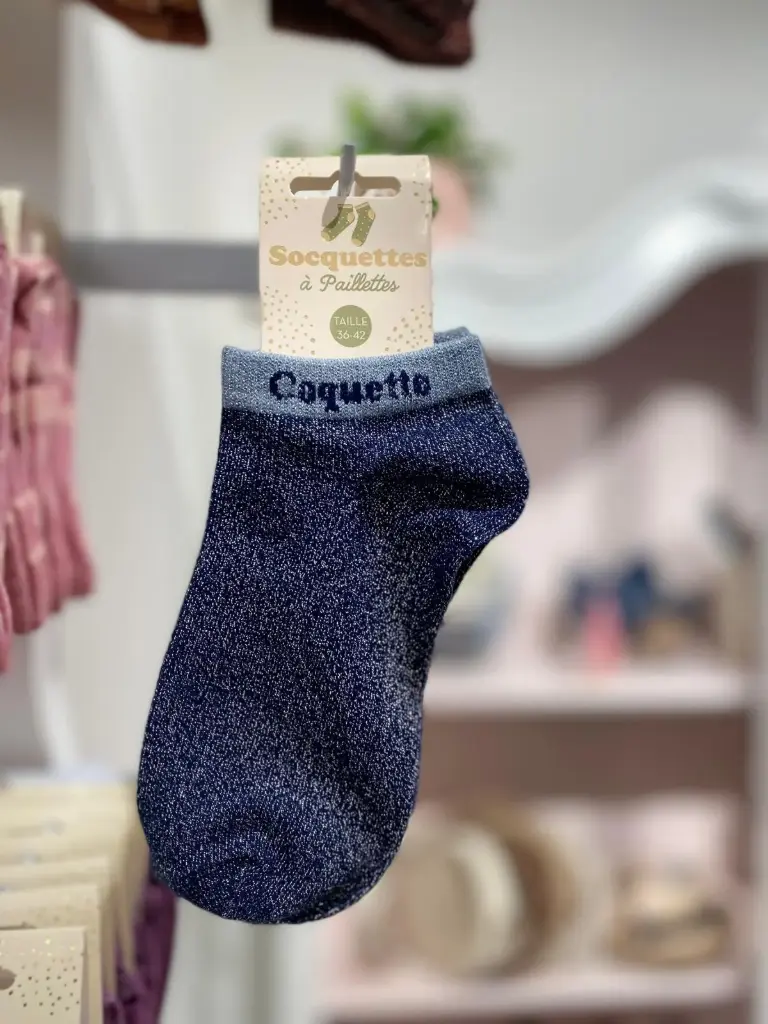 Socquettes paillettes- Coquette