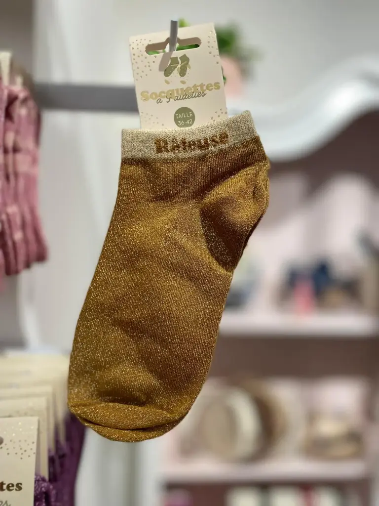 Socquettes paillettes- Râleuse