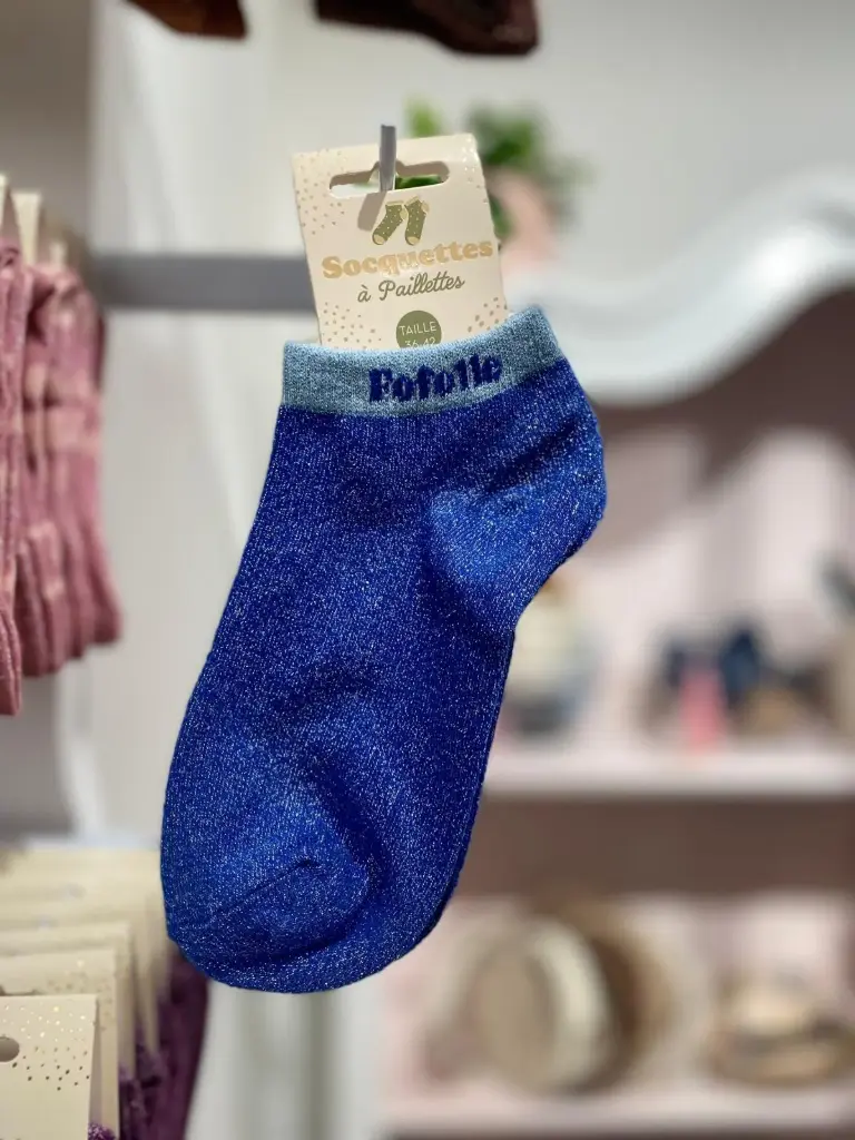 Socquettes paillettes- Fofolle