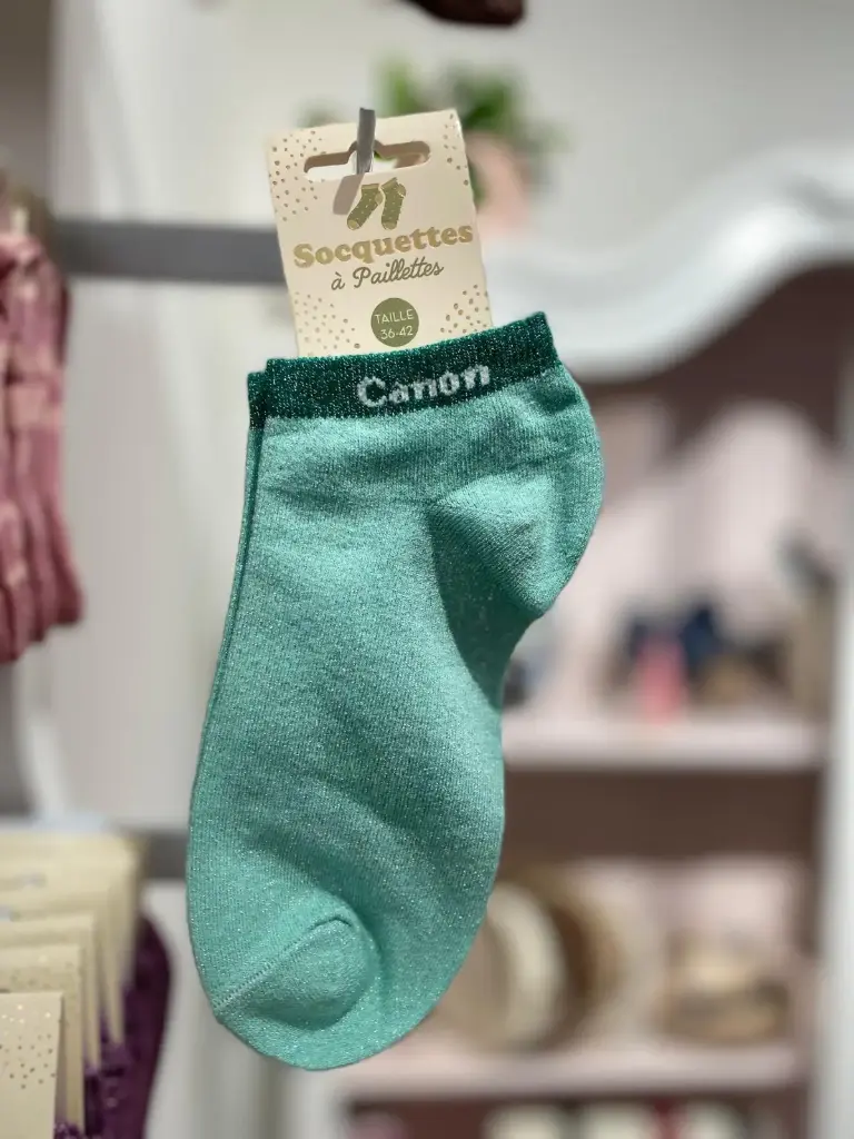 Socquettes paillettes- Canon