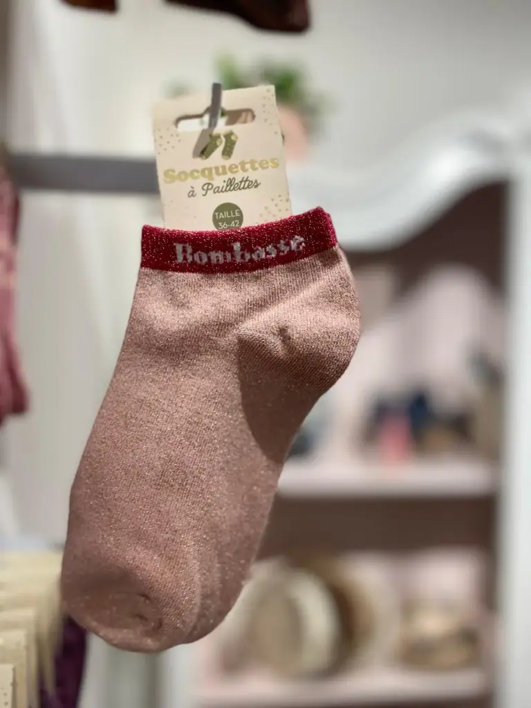 Socquettes paillettes- Bombasse