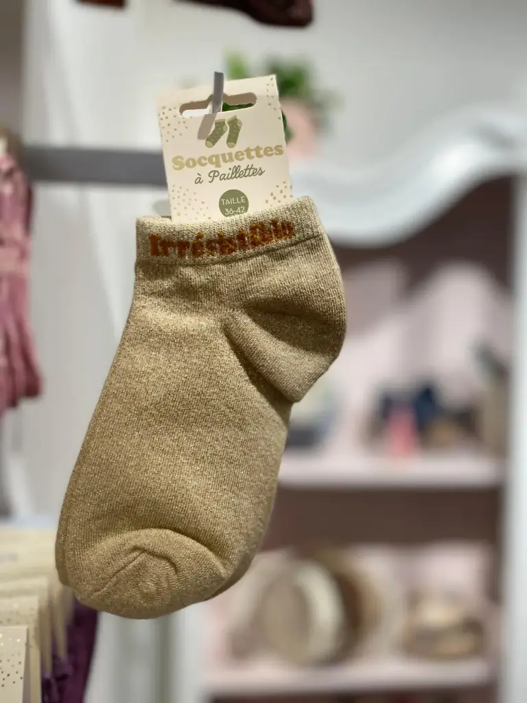 Socquettes paillettes- Irrésistible