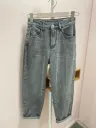 Jeans gris 7/8