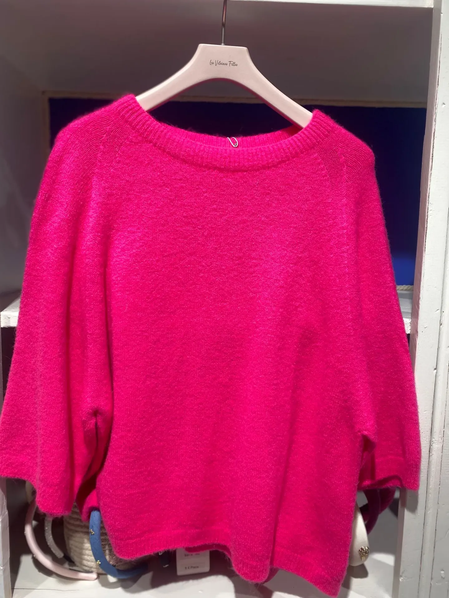 Pull MC col rond- TU+ (Fushia)
