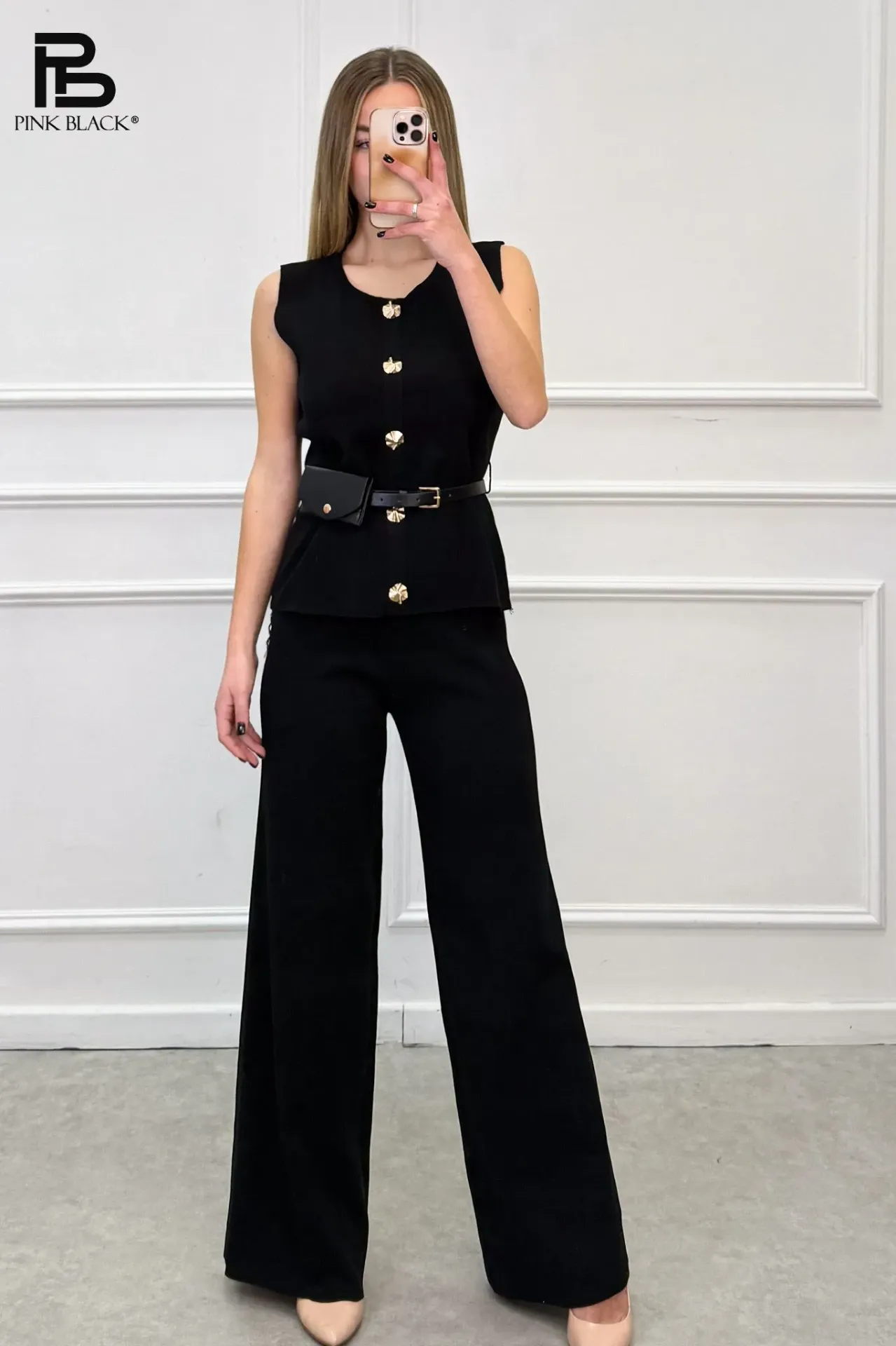 Ensemble gilet/pantalon- TU