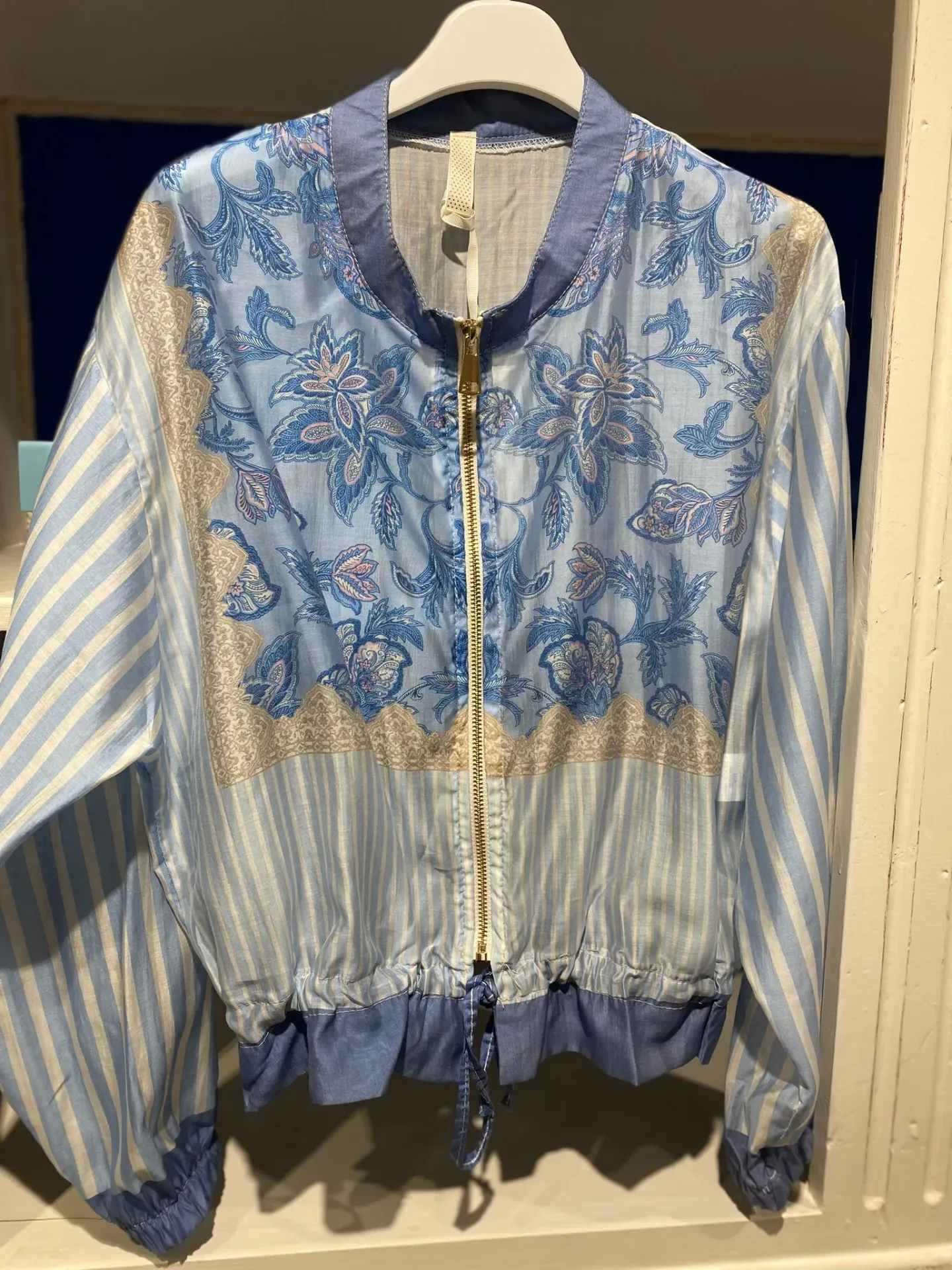 Bomber fin ligné- TU