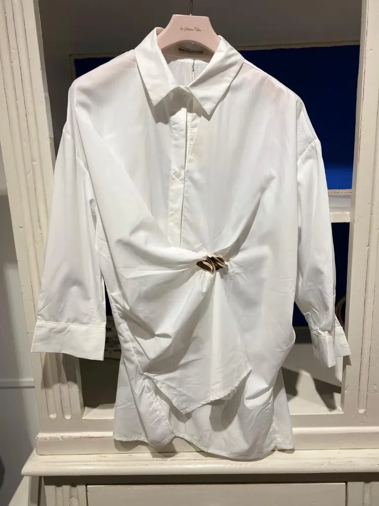 Chemisier blanc asym- TU