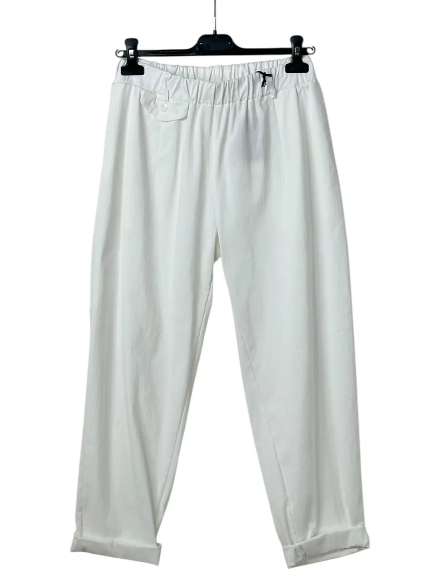 Pantalon toile blanc- TU