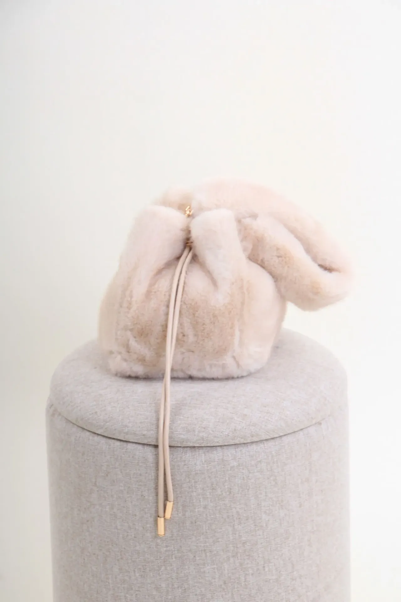 Mini sac bourse fourrure