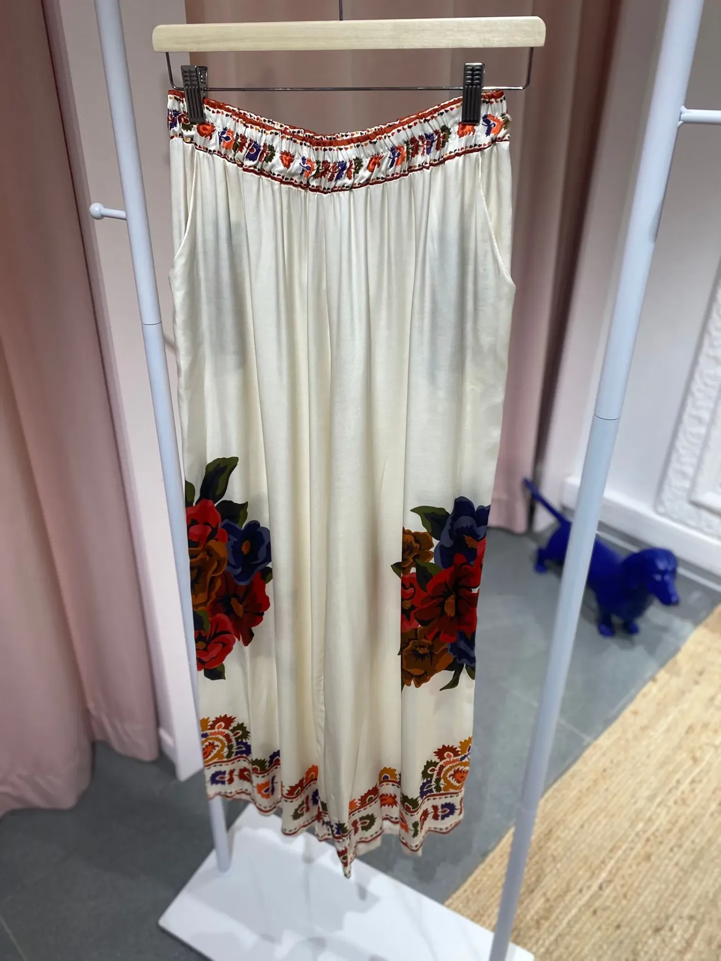 Pantalon Big Red Flower- TU