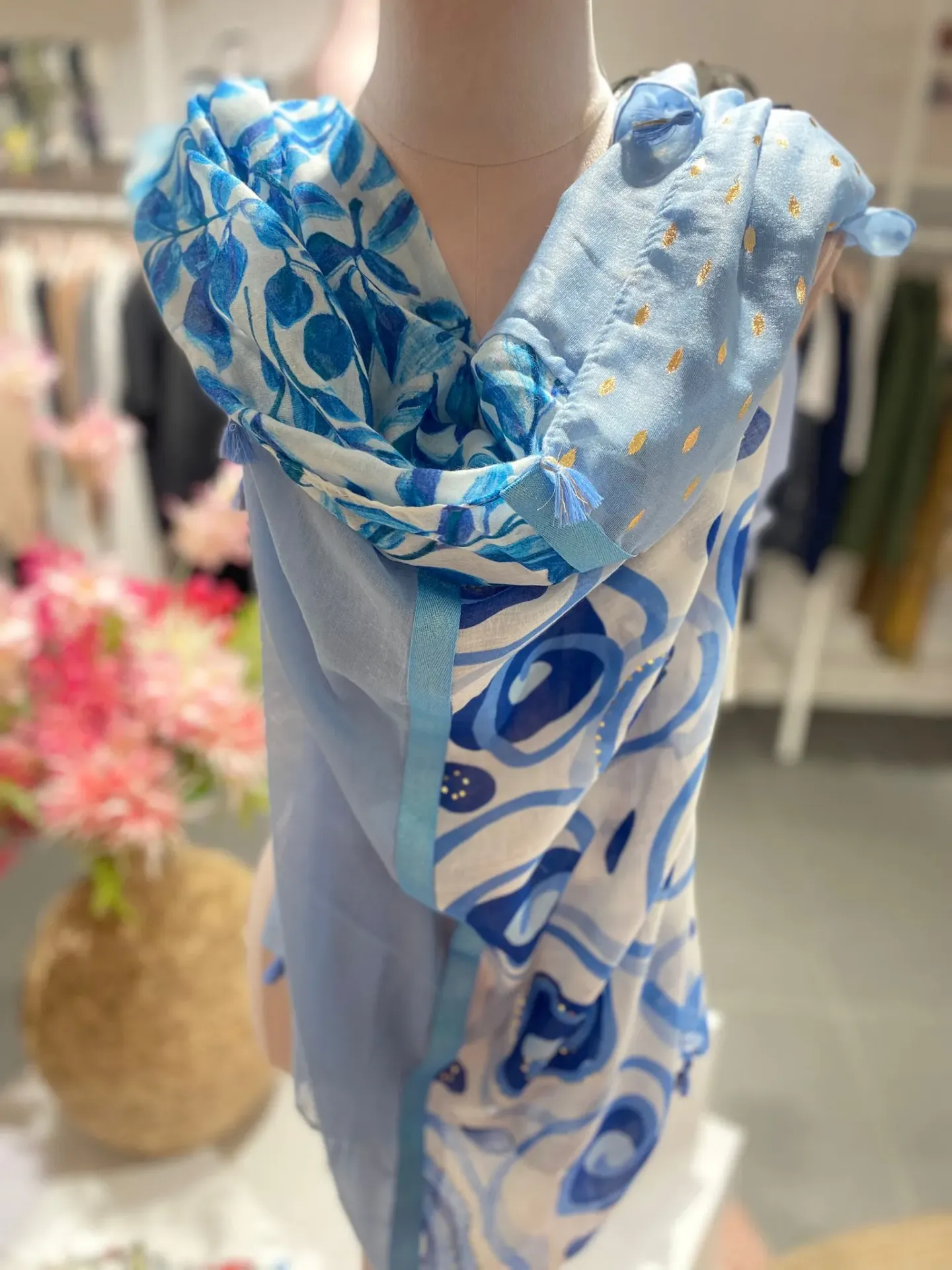 Foulard Shanna- LIGHT BLUE