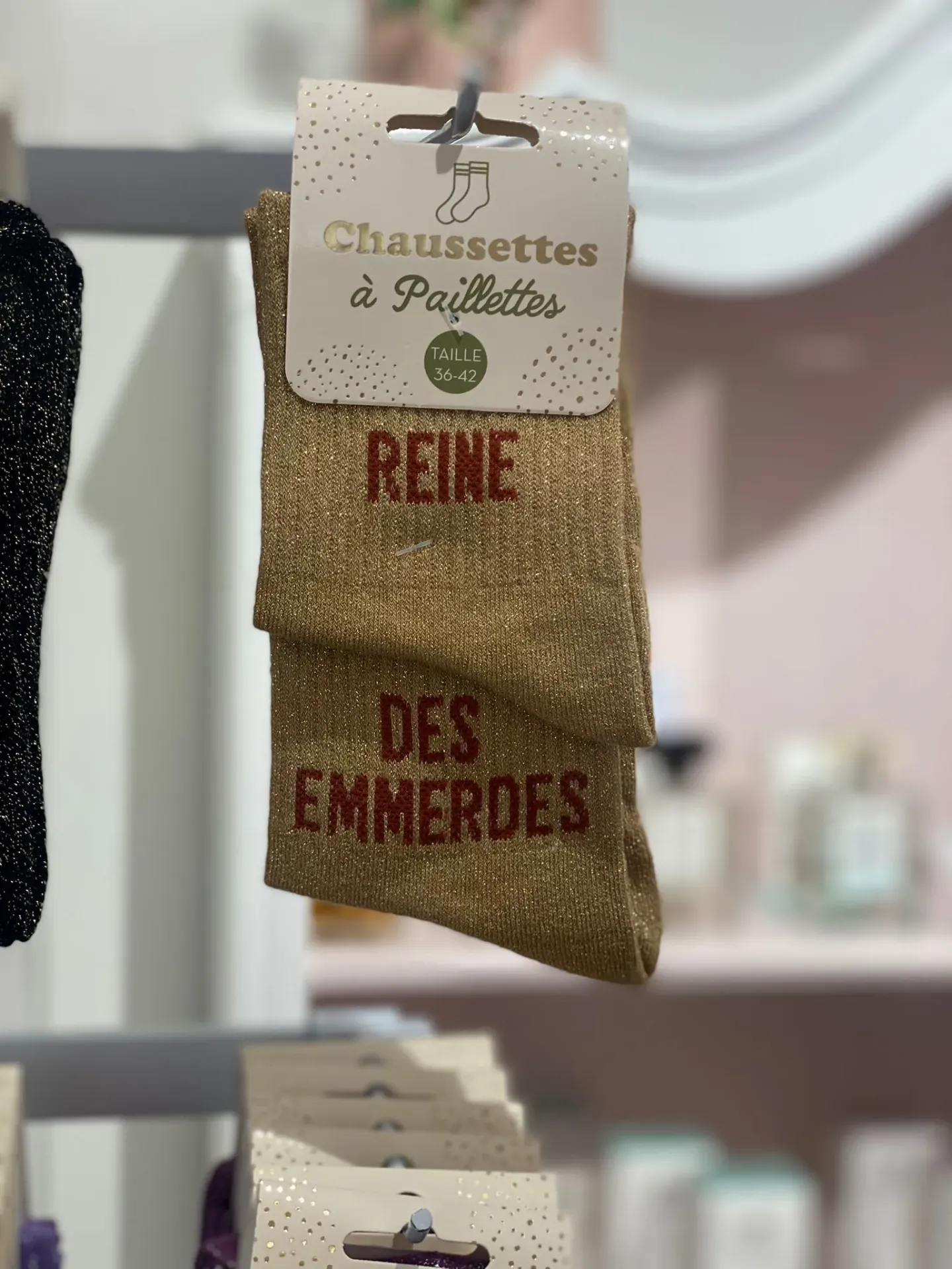 Chaussettes 🌟- Reine des Emmerdes