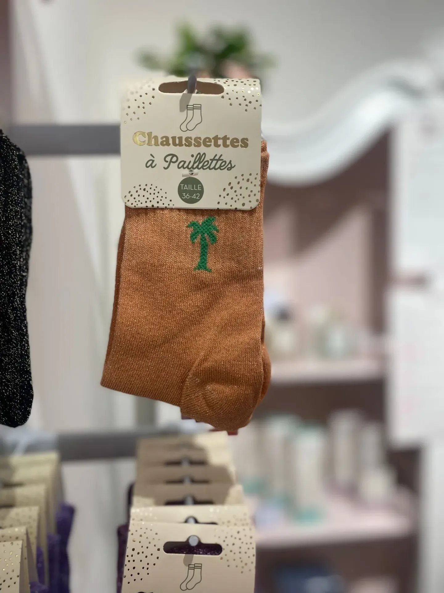 Chaussettes 🌟- Palmier